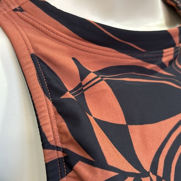 All In Motion UPF 50+ two piece swim,racerback top,boy shorts,removable pads - Picture 4 of 15